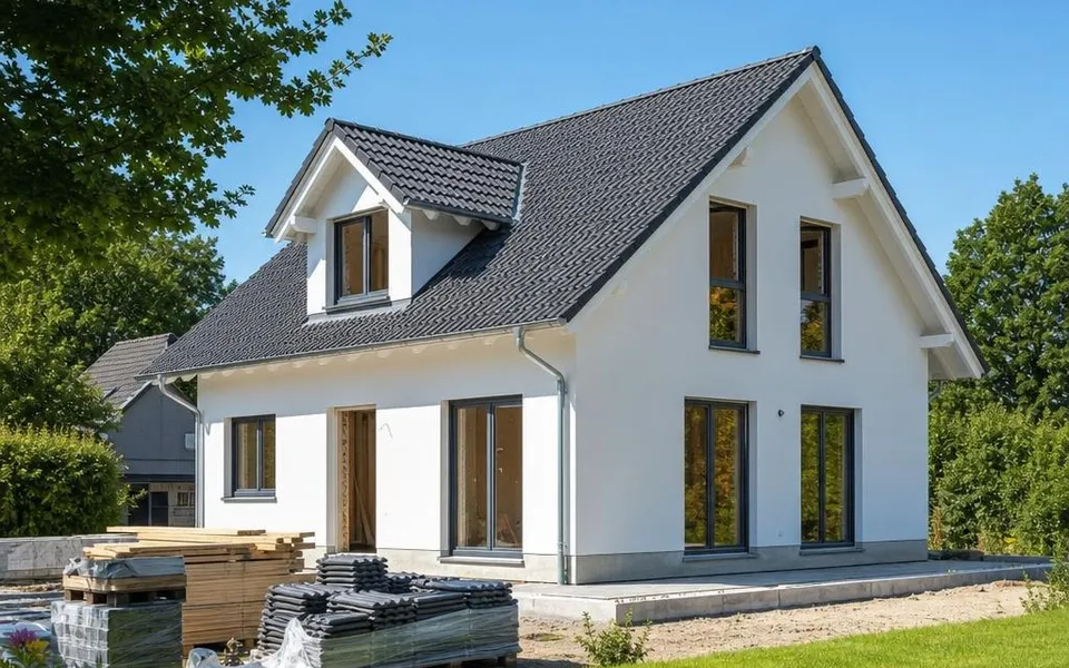 Ausbauhaus als Fertighaus 2026 vor dem Innenausbau – Preisvorteil durch Eigenleistung Ausbauhaus als Fertighaus 2026 vor dem Innenausbau – Preisvorteil durch Eigenleistung
